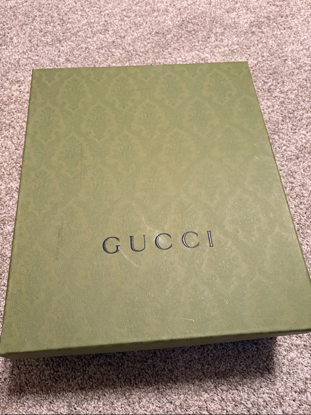 Gucci Auckland Interlock Furry Salty Caramel boots size 10